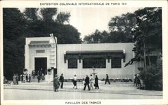 CPA Exposition Coloniale Internationale De pavillon des tabacs 