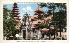 CPA Exposition Coloniale Internationale De Paris pavillon des pays bas moojen zweedijk 