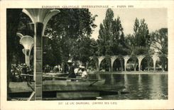 CPA - Exposition Coloniale Internationale - Paris 1931 Le Lac Daumesnil (Entree de Iles)