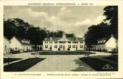 CPA - Exposition Coloniale Internationale - Paris 1931 Section des Etats - Unis - Reproduction de Mount Vernon Maison d