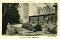 CPA - Exposition Coloniale Internationale - Paris 1931 Entree du Palais de Madagascar
