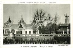 CPA - Exposition Coloniale Internationale - Paris 1931 Secttion de l Indochine - Pavillon du Cambodge