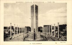 CPA - Exposition Coloniale Internationale - Paris 1931 Place d Honneur