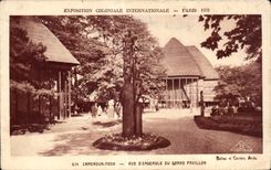 CPA - Exposition Coloniale Internationale - Paris 1931 Cameroun - Togo - Vue d Ensemble du Grand Pavillon