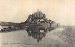 CPA Mont Sant Michel Cote sud