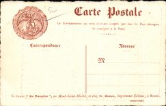 CPA Le miracle de la vierge