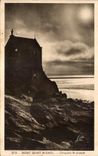 CPA Mont saint michel Chapelle st aubert