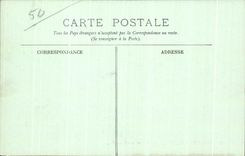 CPA Le mont saint michel Cote nord ouest