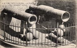 CPA Mont st michel les michelees the micheletes bombardes
