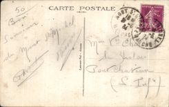 CPA Le mont sain michel Cote nord est pecheurs 