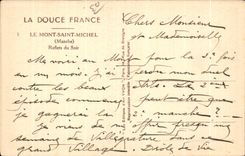 CPA la mont saint michel 