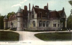 CPA Martinvast le Chateau