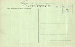 CPA Noirmoutier Cuirasse en rade du Bois de la chaize Bateau