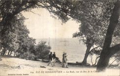 CPA Noirmoutier La rade vue du bois de la chaize