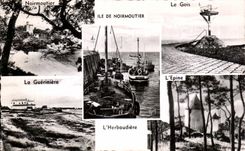 CPSM Noirmoutier La Gueriniere L Herbaudiere L epine Le Gois 