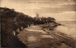 CPA Noirmoutier plage de l Anse rouge