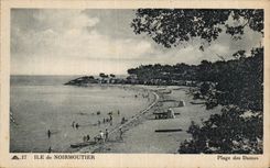 CPA Noirmoutier ILe de Plage des Dames