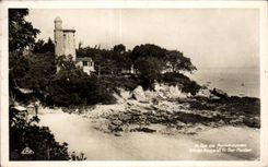 CPA Noirmoutier L anse rouge et la tour plantier 