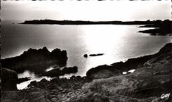 CPA Ile D Yeu Plage des Sabias et Pointe du u Chateaet