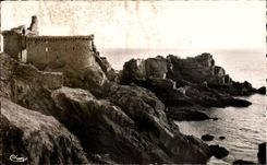 CPA Ile D Yeu Le Vieux Chateau