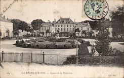 CPA the Rock On Public garden of the Prefecture