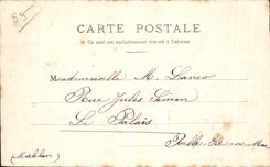 CPA the Rock On Yon Places Gourion and Northern Quartier