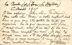 CPA the Rock on Yon (the Vendee) the Place Weapons