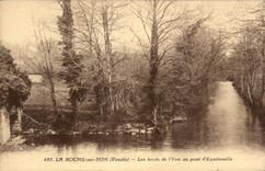 CPA the Rock on Yon (the Vendee) edges of I Yon to the bridge Equebouille