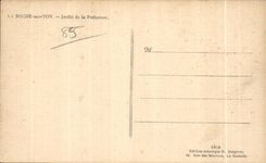 CPA the Rock On Yon garden of the Prefecture