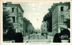 CPA the Rock on Yon Street Jean Jaures