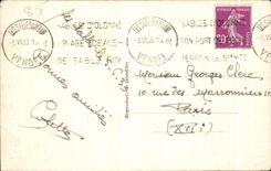 CPA enarena el olonne una esquina bonita del barco portuario