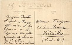 CPA enarena el olonne vago en la playa de las arenas Olonne