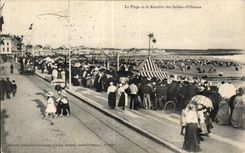 CPA enarena el olonne el y las arenas Olonne del ds del terraplen