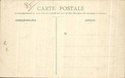 CPA enarena el olonne nuestros sablaises en los casquillos del traje del folklore del terraplen