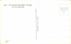 CPA enarena Olonne la torre Arundel