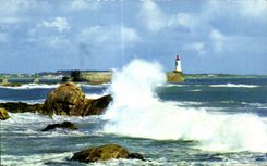 CARSands MODERNO Olonne enarena Olonne el embarcadero un dia de tormenta