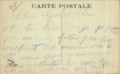 CPA enarena el estAndar de Olonne del traje joven del folklore