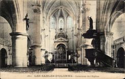 CPA sands Interior Olonne of I Church