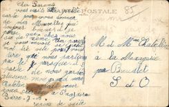 CPA sands Olonne the pit of the paits Hell