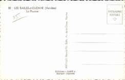 CPSM sands Olonne sands Olonne the swimming pool