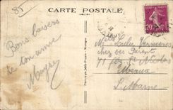 CPA Sands Olonne the Vendee the Beach Children