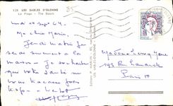 CPA sands Olonne the beach the beach