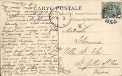 CPA sands Interior Olonne of I  church of our lady of good port