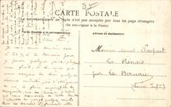 CPA sands Olonne awaiting the tide Folklore Costume