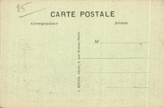 CPA sands Olonne the exit of the port and roads