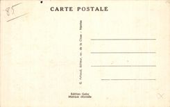 CPA sands Olonne costume sanded Folklore Costume