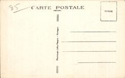 CPA sands Olonne the tower Arundel seen through the arcades