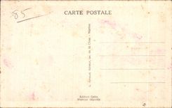 CPA costume sanded the difficult passage Sables Olonne Costume Caps