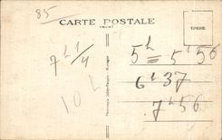 CPA sands  Olonne three pretty sablaises Cap costume Folklore