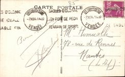 CPA Sables olonne Sablaise Caps Folklore costume